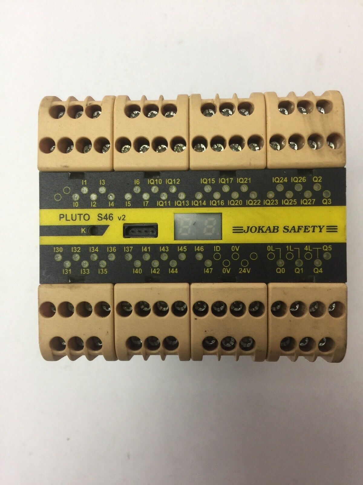 ABB JOKAB SAFETY PLUTO S46 V2 SAFETY PLC SYSTEM
