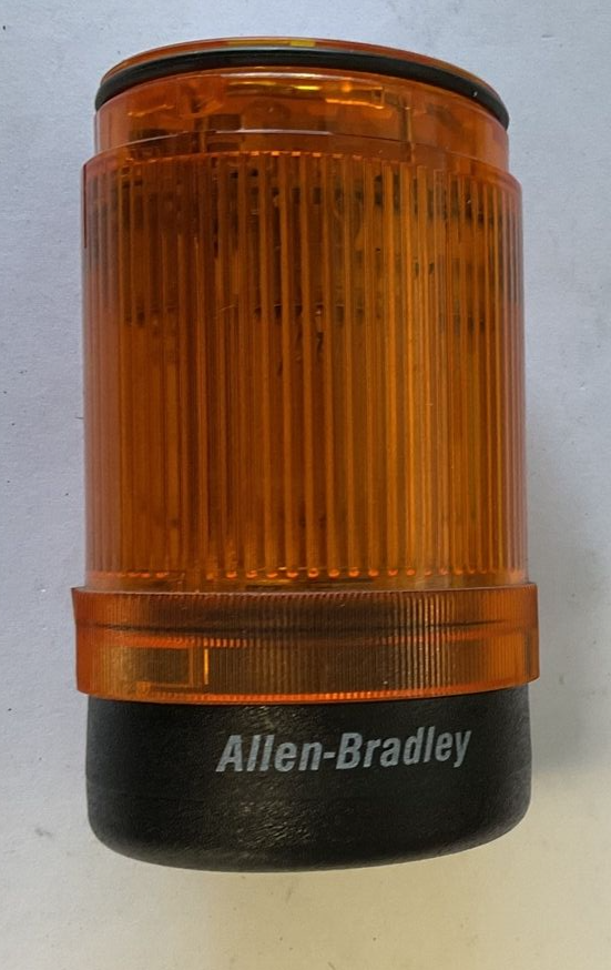 ALLEN BRADLEY 855E-10FN5 FLASHING INCANDESCENT STACK LIGHT SER.A 7W 120VAC 58MA