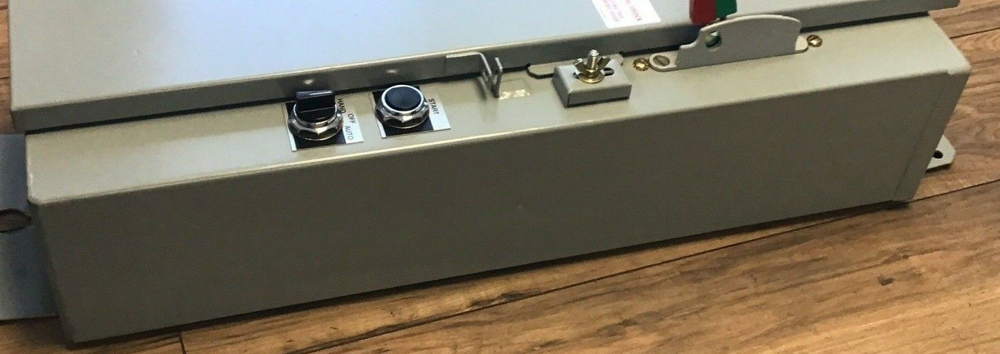 GENERAL ELECTRIC CR340L3X4EAC1AAJ PUMP PANEL NEMA 2 115-120V 3POLE