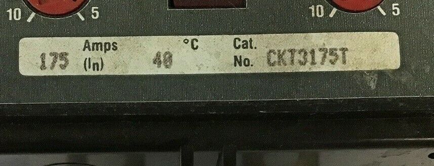 CHALLENGER CKT3175T THERMAL MAGNETIC TRIP UNIT 175AMP