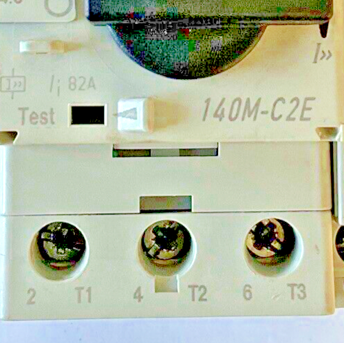 ALLEN BRADLEY 140M-C2E-B63 SER.C MOTOR PROTECTOR W/140-C-A AUX CONTACT SER.A