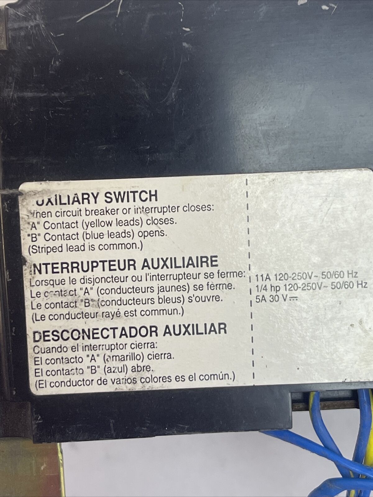 SQUARE D FH360201380 CIRCUIT BREAKER 20A 600VAC 250VDC 3POLE
