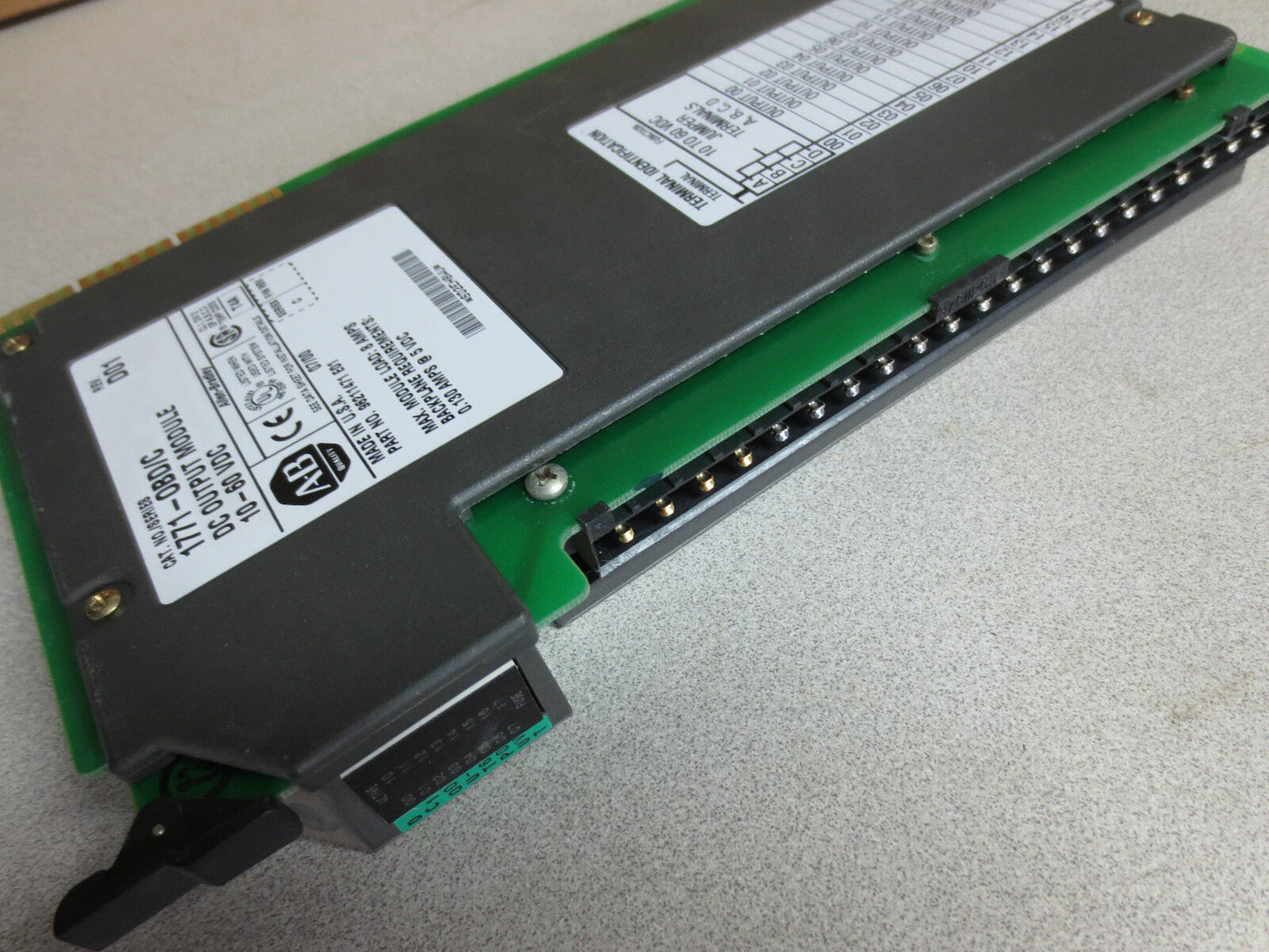 ALLEN-BRADLEY 1771-OBD/C DC OUTPUT MODULE - 10-60VDC Ser C, Rev D01