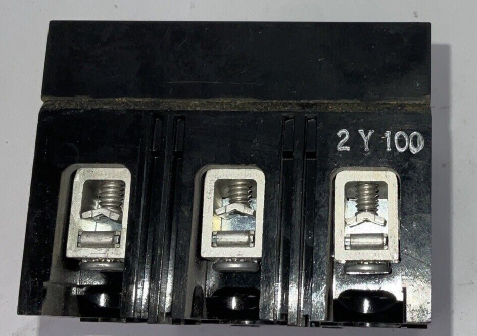 GENERAL ELECTRIC TEB132Y100 CIRCUIT BREAKER 100A 240VAC 3POLE