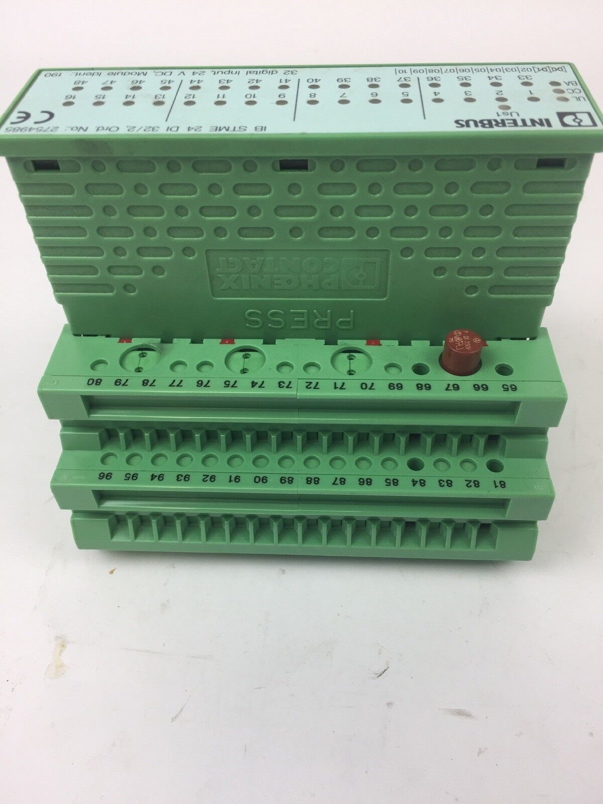 PHOENIX CONTACT IB ST 24 DI 32/2 INTERBUS INPUT MODULE