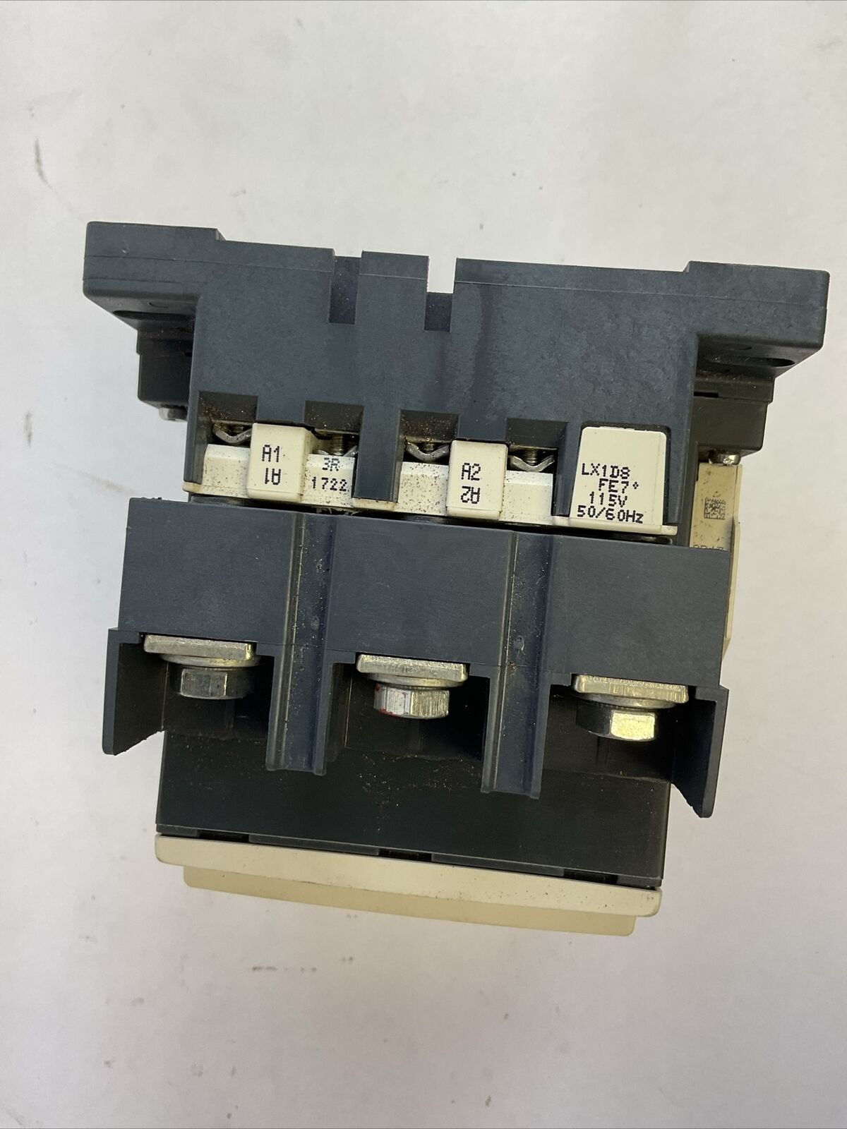 SCHNEIDER ELECTRIC LC1D1156 CONTACTOR 600VAC 3PH 100HP 160 LX1D8 FE7 COIL 115V