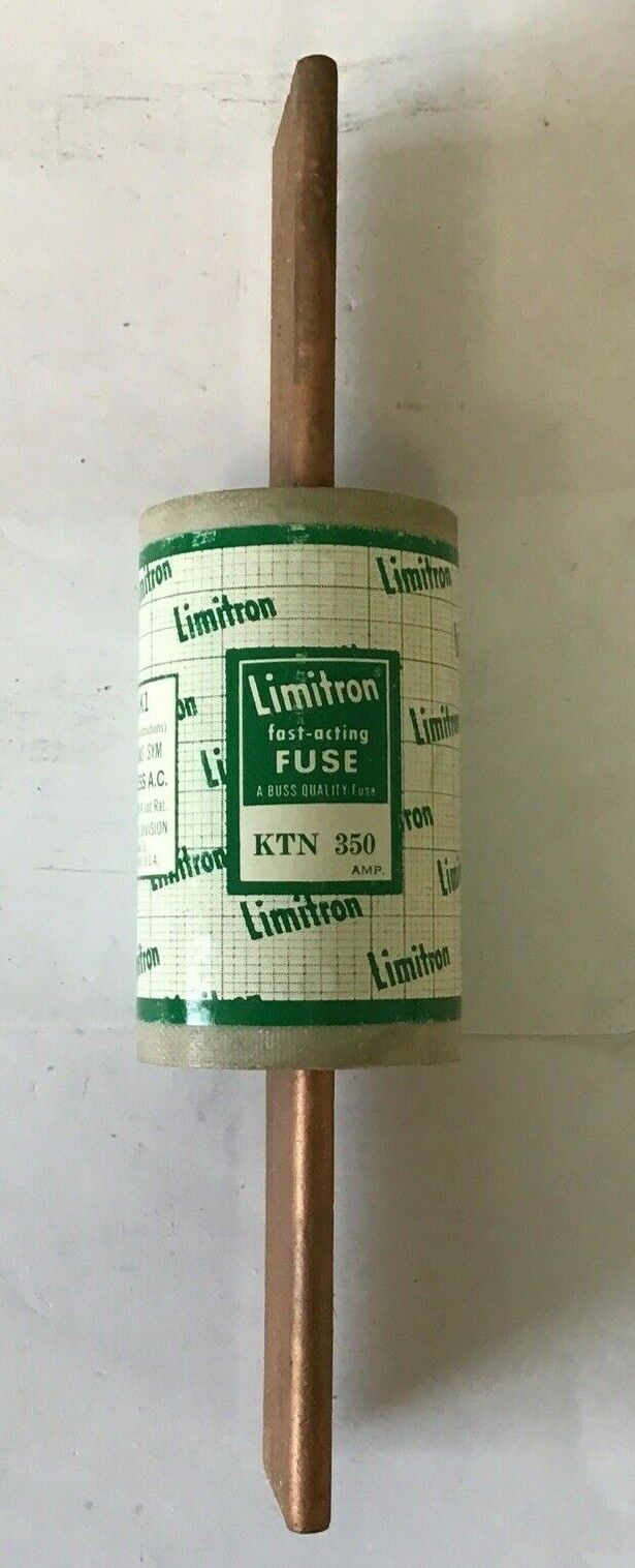 LIMITRON KTN 350 FAST-ACTING FUSE CLASS K1 250VAC 350A***LOTOF3****