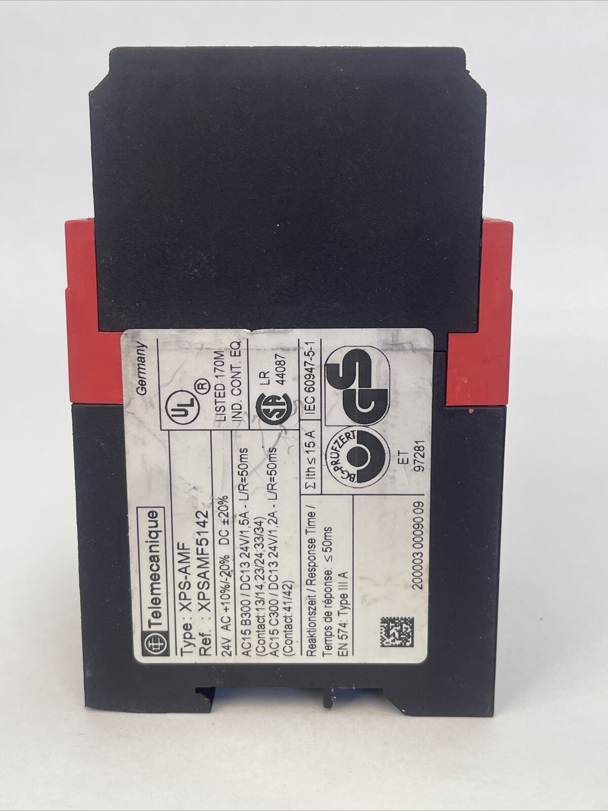 TELEMECANIQUE XPSAMF5142 RELAY 24V