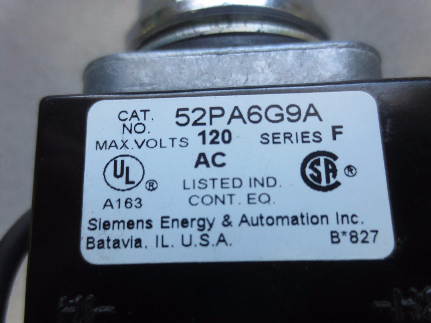 SIEMENS MACHINE CONTROL BUTTON & SWITCH SET - MIXED LOT of 4 Pcs (SEE BELOW)