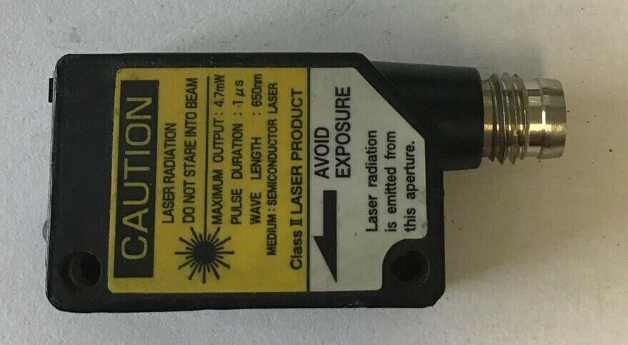 OPTEX BGS-ZL10CN BACKGROUND SUPPRESSION LASER/ SENSOR 30VDC 0.1A