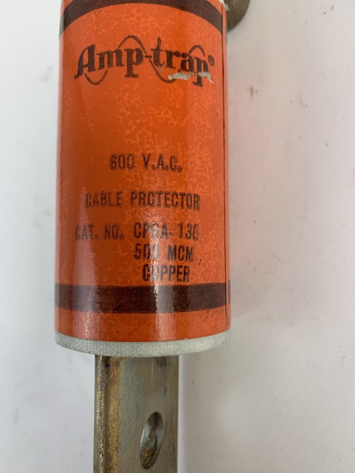 Shawmut Amp-trap CP6 CP6A-130 500MCM CU 600V Cable Protector