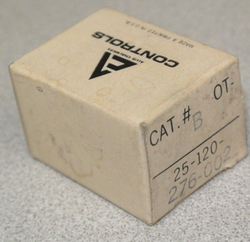 ALLIS-CHALMERS 25-120-276-002 CONTACT BLOCK / 600VAC / 10A / N.C. / NEW SURPLUS