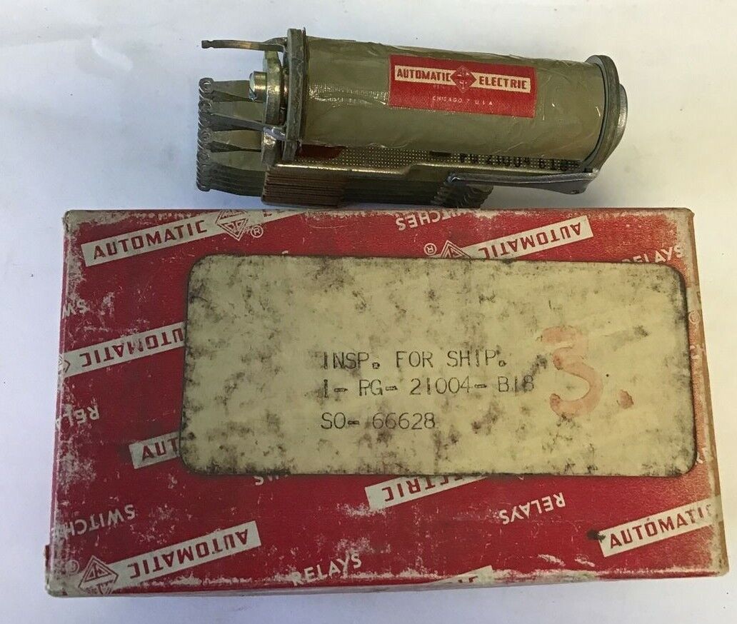 AUTOMATIC ELECTRIC PG-21004-B18 RELAY