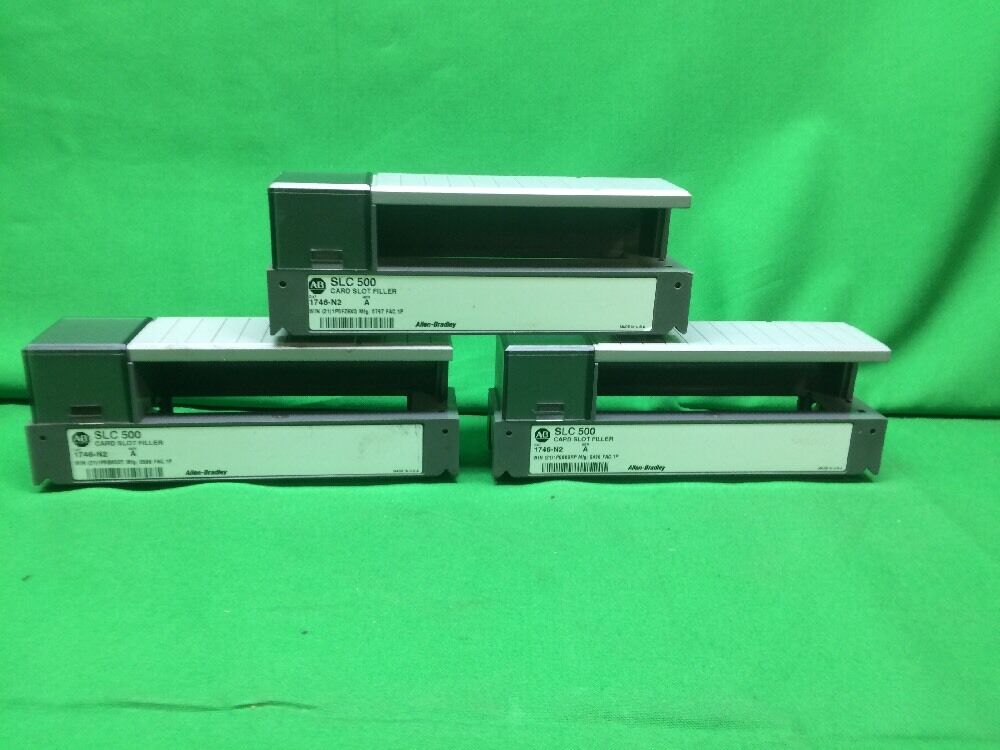 ALLEN BRADLEY SLC 500 CARD SLOT FILLER 1746-N2 SER. A *LOT OF 3*