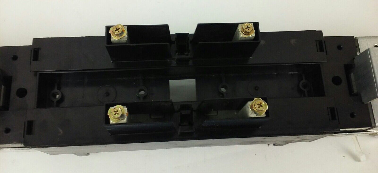 GE AMC4SE CIRCUIT BREAKER MODULE MODEL 1, 300A, 600V, 4P, USED GOOD CONDITION