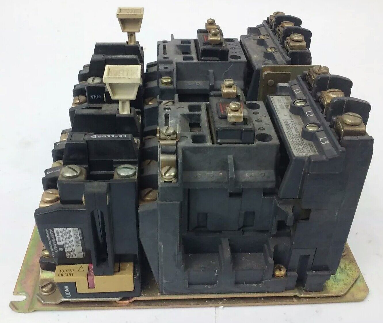 ALLEN BRADLEY, 520E-BOD , SER. A, STARTER, SIZE 1, 600V, 27A, 3PH, 120V COIL