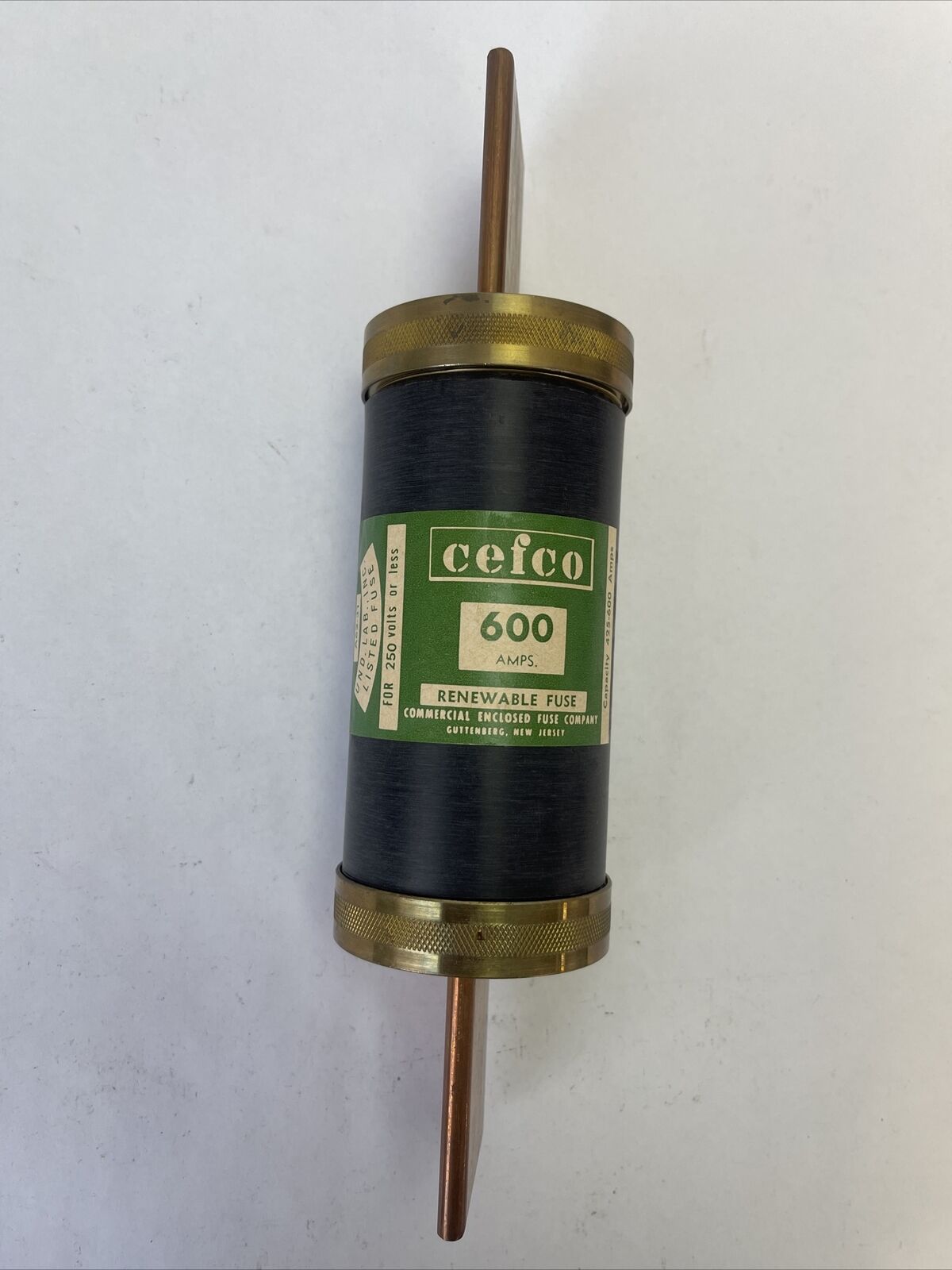 CEFCO RENEWABLE FUSE 600AMP 250V