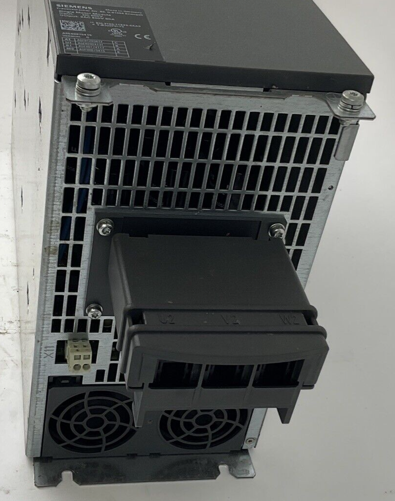 SIEMENS 6SL3120-1TE13-0AA3 SINGLE MOTOR MODULE 600VDC 60A VER.C
