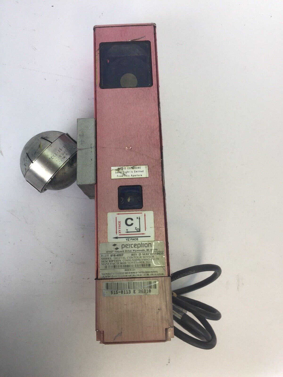 PERCEPTRON 916-4007 DIGITAL CONTOUR SENSOR REV D