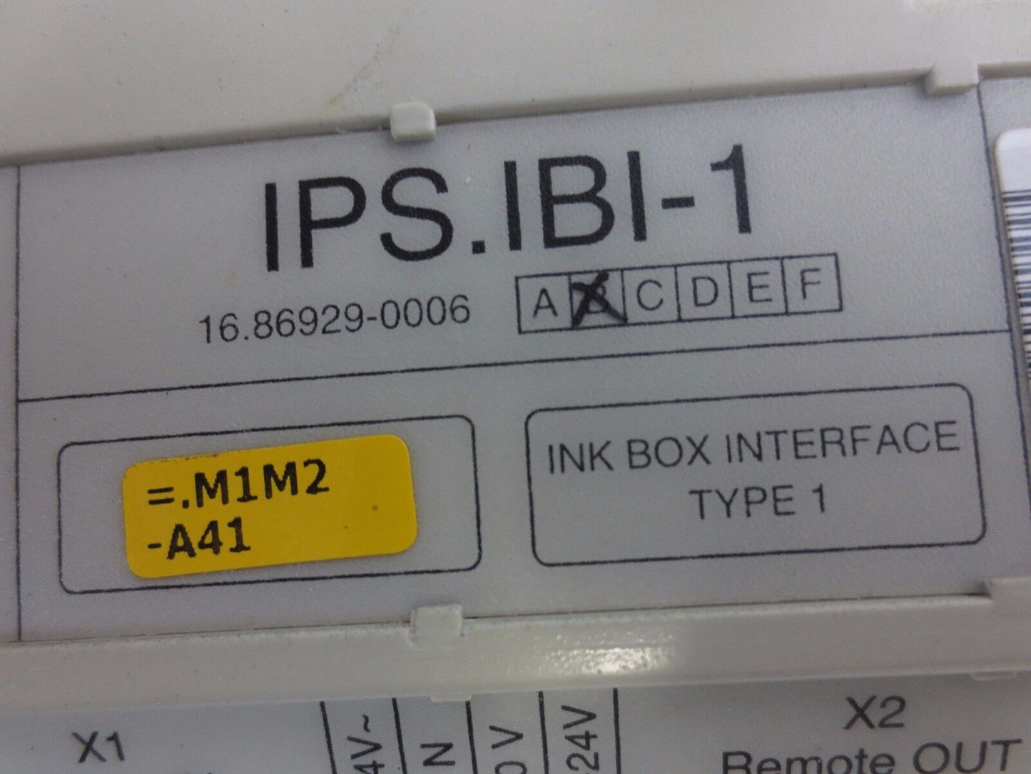 MAN ROLAND IPS.IBI-1 INK BOX INTERFACE MODULE - TYPE 1 - 16.86929-0006