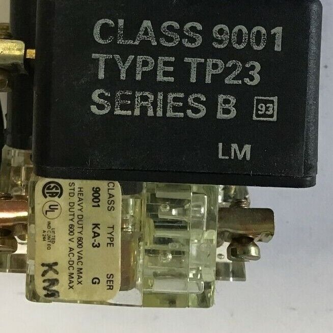 SQUARE D 9001 TP-23G2 PUST TO TEST PILOT LIGHT 208-220V SER.B TRANSFORMER TYPE