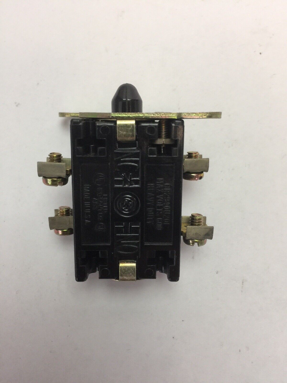 GE CR2940U202 HEAVY DUTY OILTIGHT CONTACT BLOCK 600V 1 NO 1 NC CONT