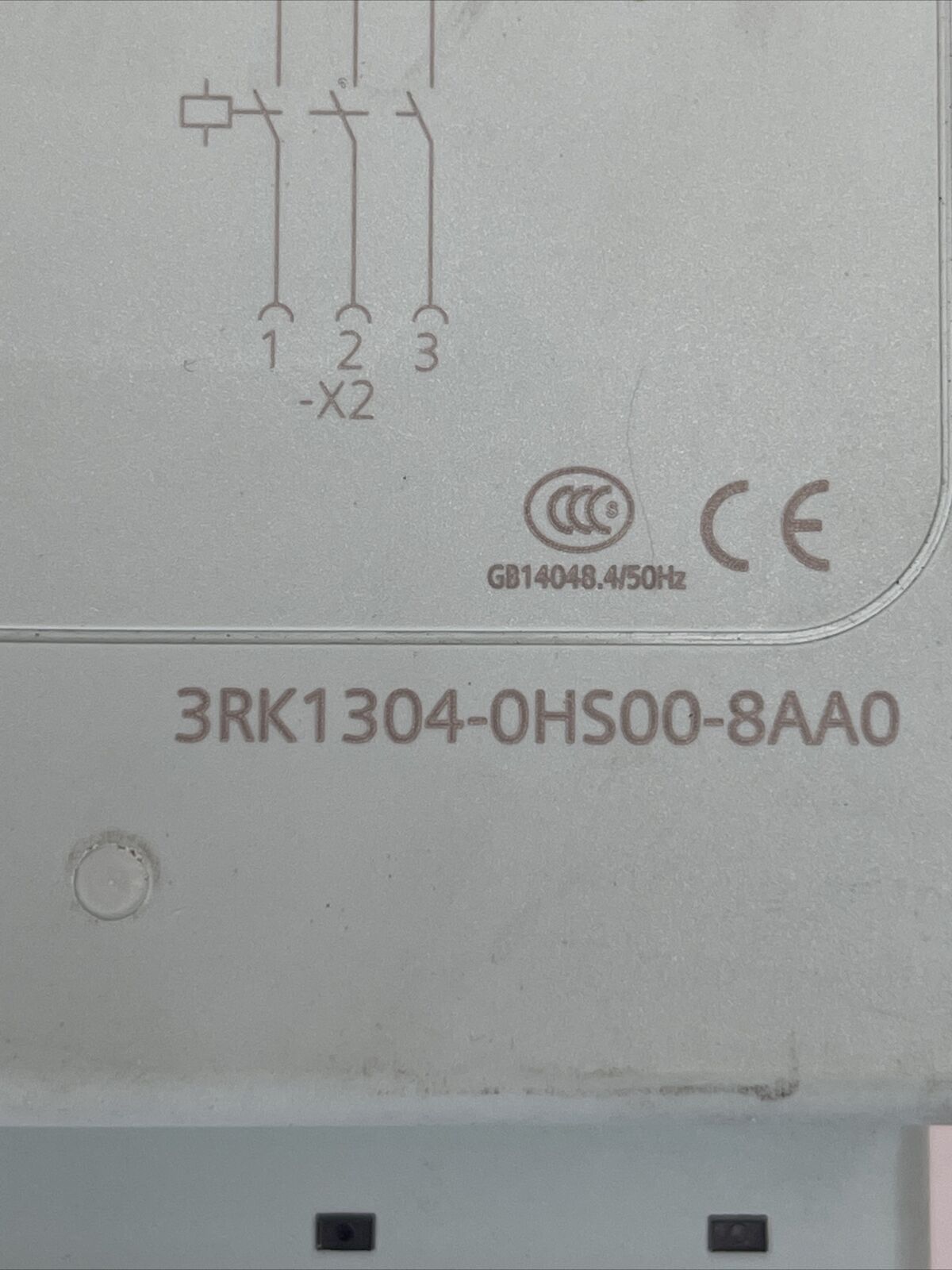 SIEMENS ASM 3RK1304-0HS00-8AA0 DISCONNECT MODULE 400VAC 25A 3PH