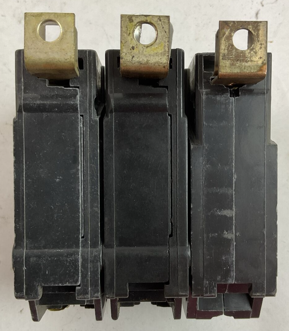 GE THHQB120 20AMP 120/240VAC 1POLE CIRCUIT BREAKER (LOT OF 3)