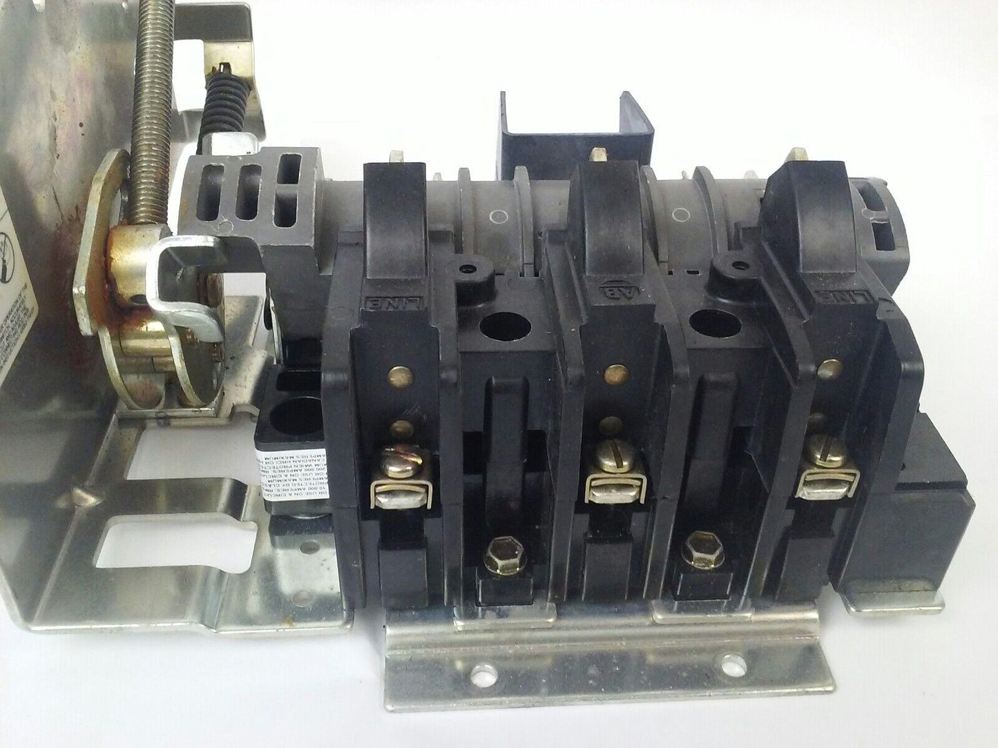 ALLEN BRADLEY 1494V-DS30 SER. B, FUSIBLE SWITCH, 3PH, 3P, 30A, 600V