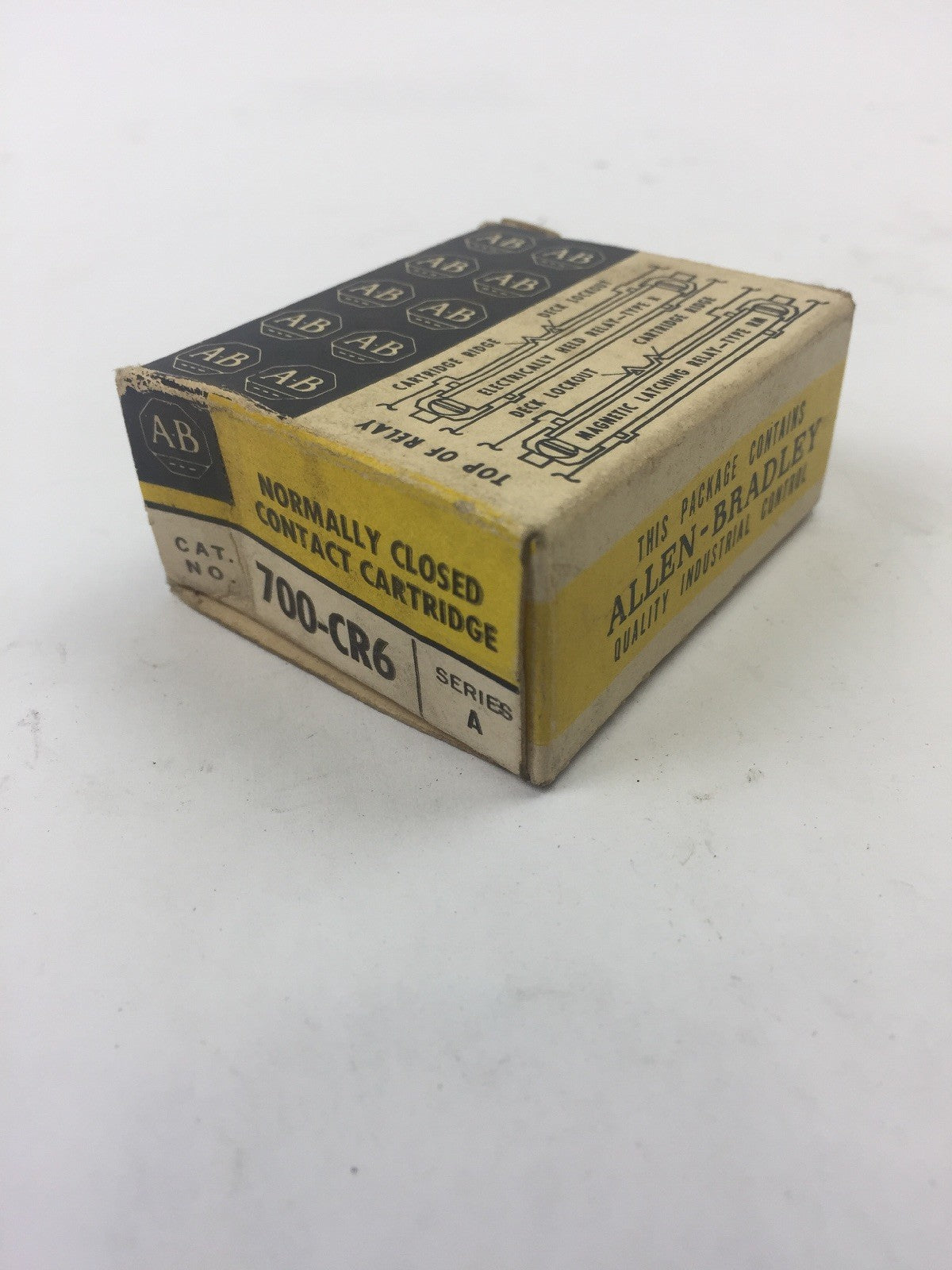 ALLEN BRADLEY 700-CR6 NORMALLY CLOSED CONTACT CARTRIDGE SERIES A