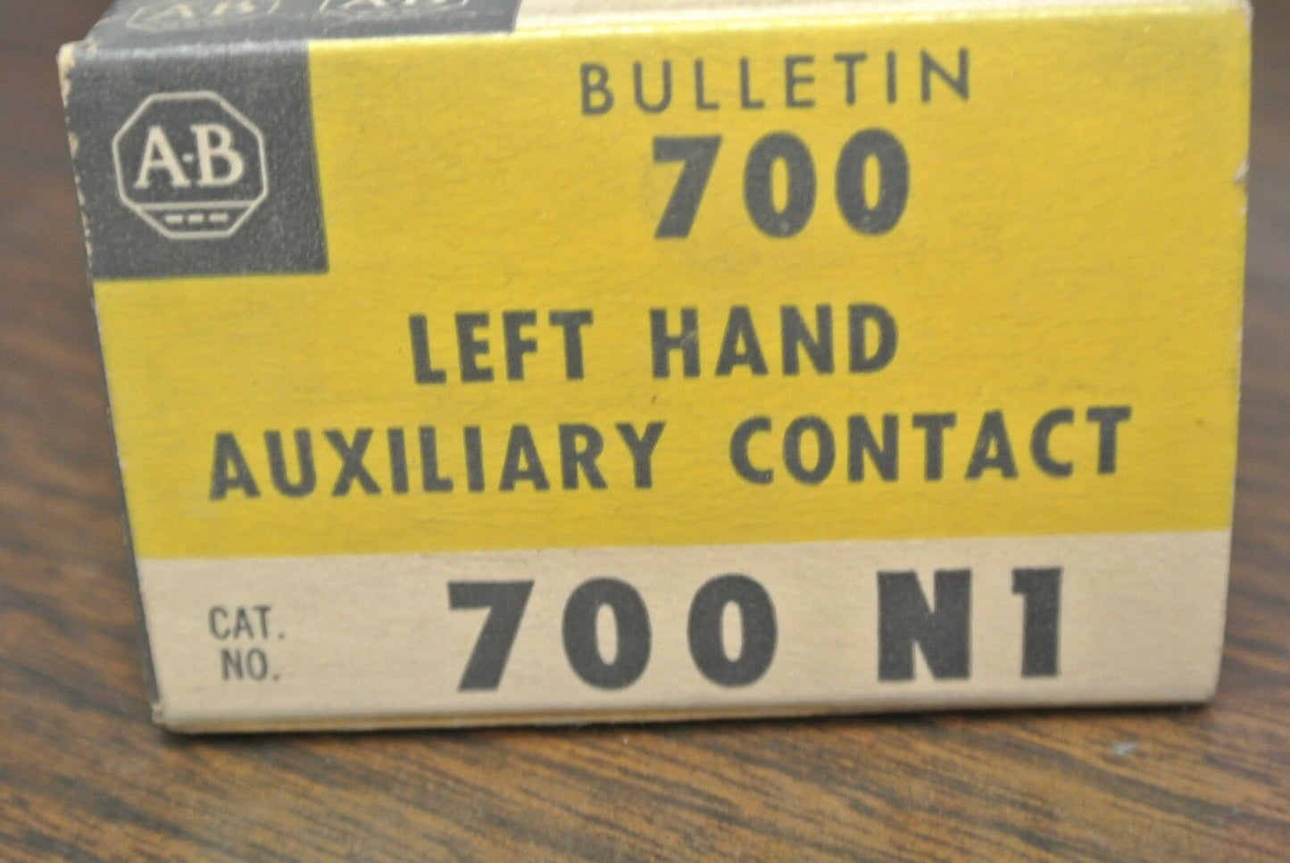 ALLEN-BRADLEY 700-N1 AUXILIARY CONTACT, LEFT HAND / NEW SURPLUS