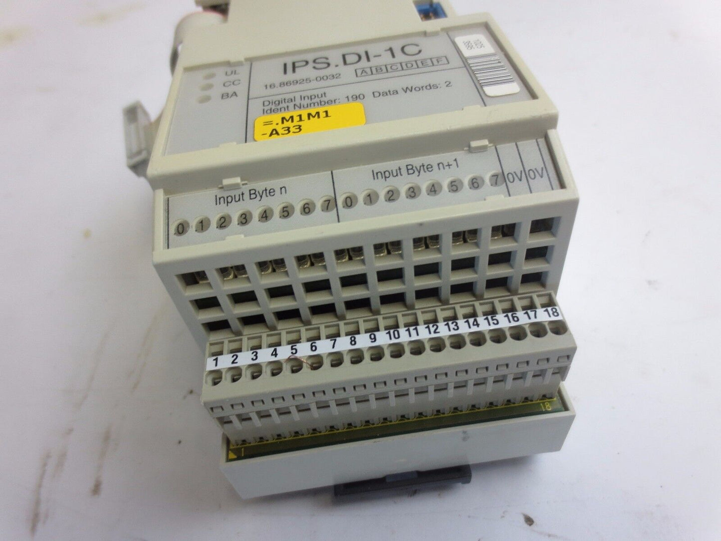 MAN ROLAND IPS.DI-1C - DIGITAL INPUT MODULE - 16.86925-0032