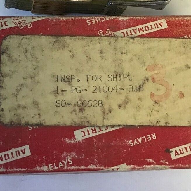AUTOMATIC ELECTRIC PG-21004-B18 RELAY