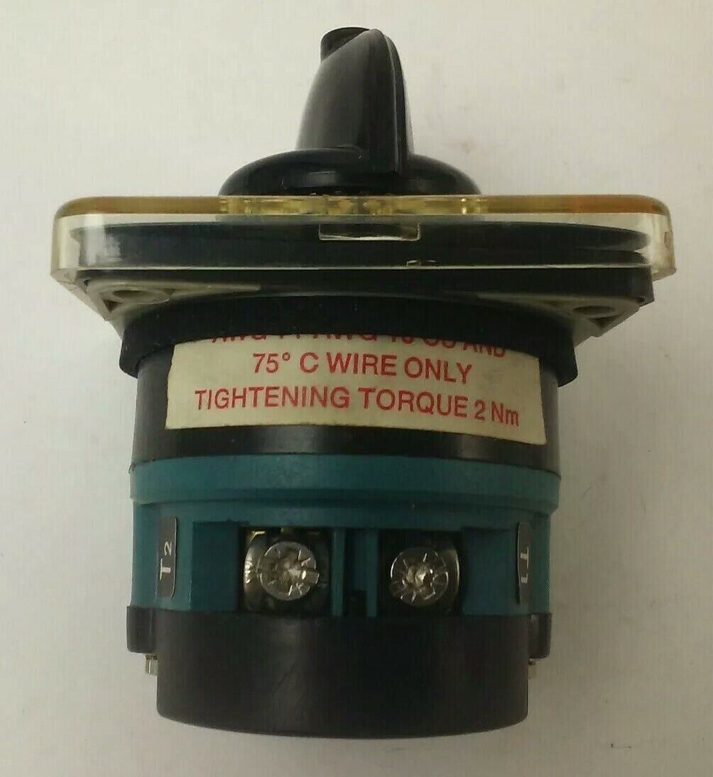 KLOCKNER MOELLER T2-1-102/E-NA FLUSH MOUNTING CAM SWITCH 3PH 25A 300VAC 7 1/2HP