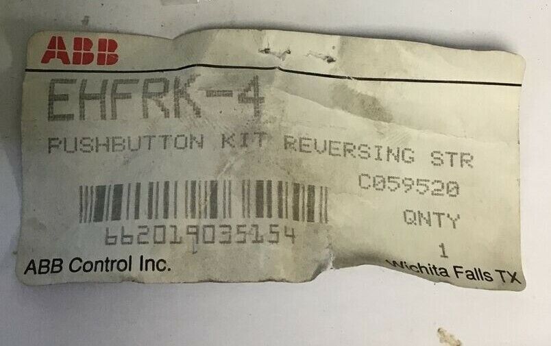 ABB EHFRK-4 PUSHBUTTON KIT REVERSING