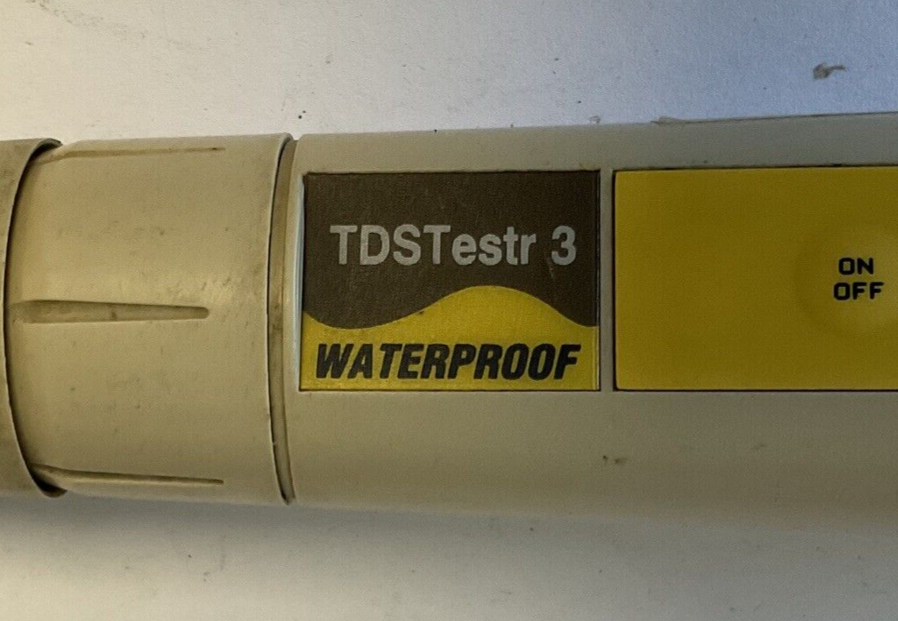 OAKTON TDSTESTR 3 WATERPROOF TAP WATER TESTER 0-1990HS