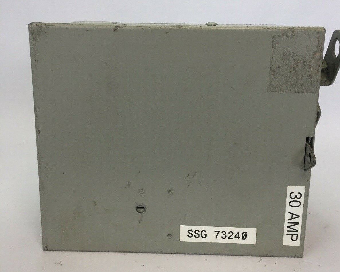 GE FVK361W FLEX-A-PLUG PLUG IN DEVICE BUS PLUG 600VAC 30AMP 20HP 3 PHASE 3 POLE