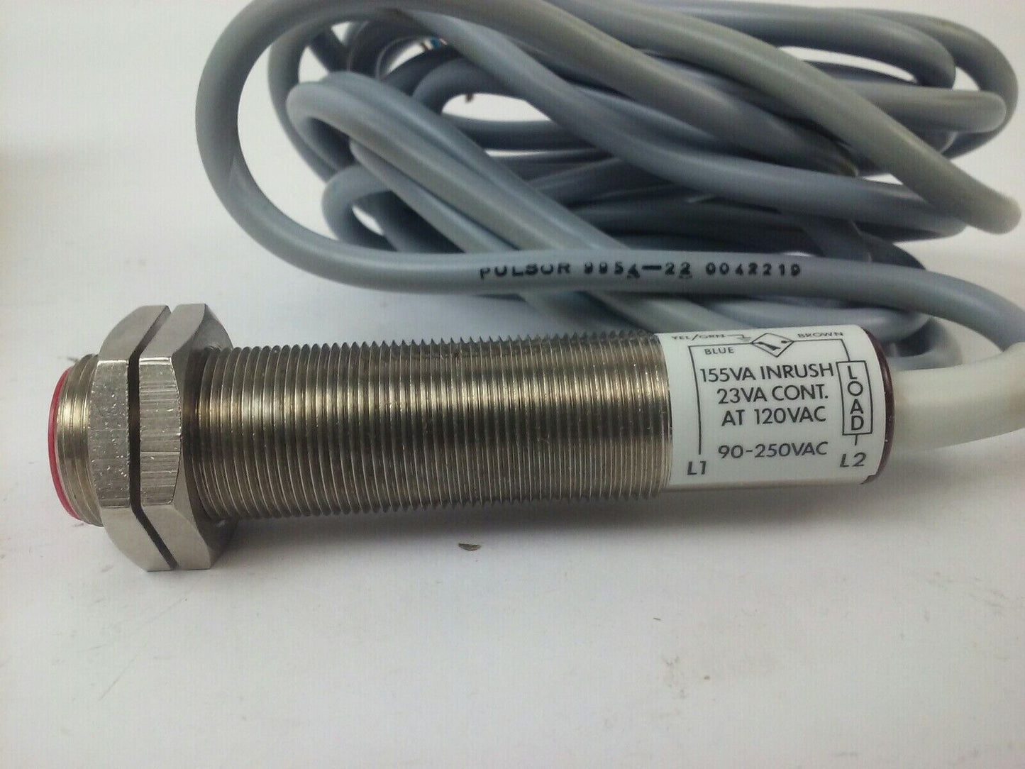 ISSC T18-A110 PROXMITY SENSOR 155VA INRUSH, 23VA CONT. @120VAC, 90-250VAC