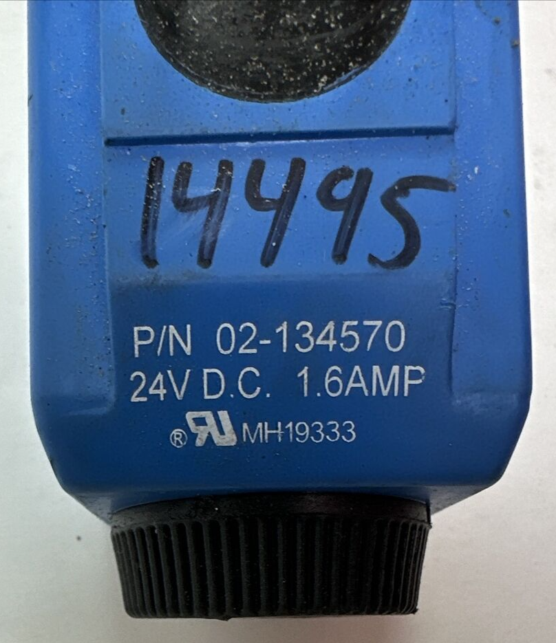 EATON VICKERS KTG4V-3S-2B15N-M-U-H5-60 HYDRAULIC VALVE 02-134570 24VDC 1.6AMP