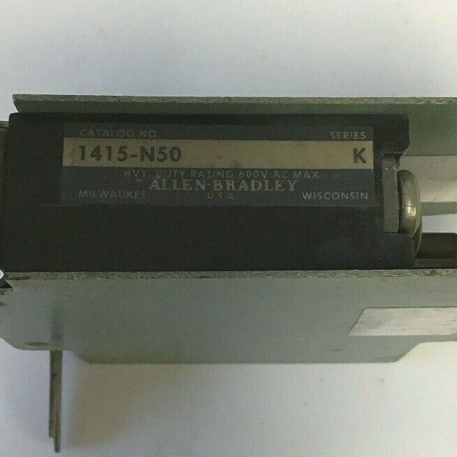 ALLEN BRADLEY 1415-N50 OVERLOAD RELAY SER. K***LOTOF3***