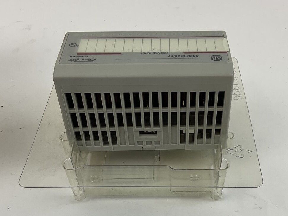 ALLEN BRADLEY 1794-IA16 INPUT MODULE SER.A 5VDC REV.A01 120VAC 20MA