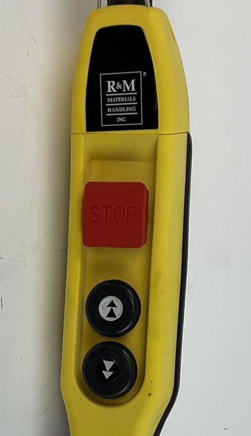 R&M MATERIALS HANDLING POQ202Y PENDANT CONTROL 5A 48VAC