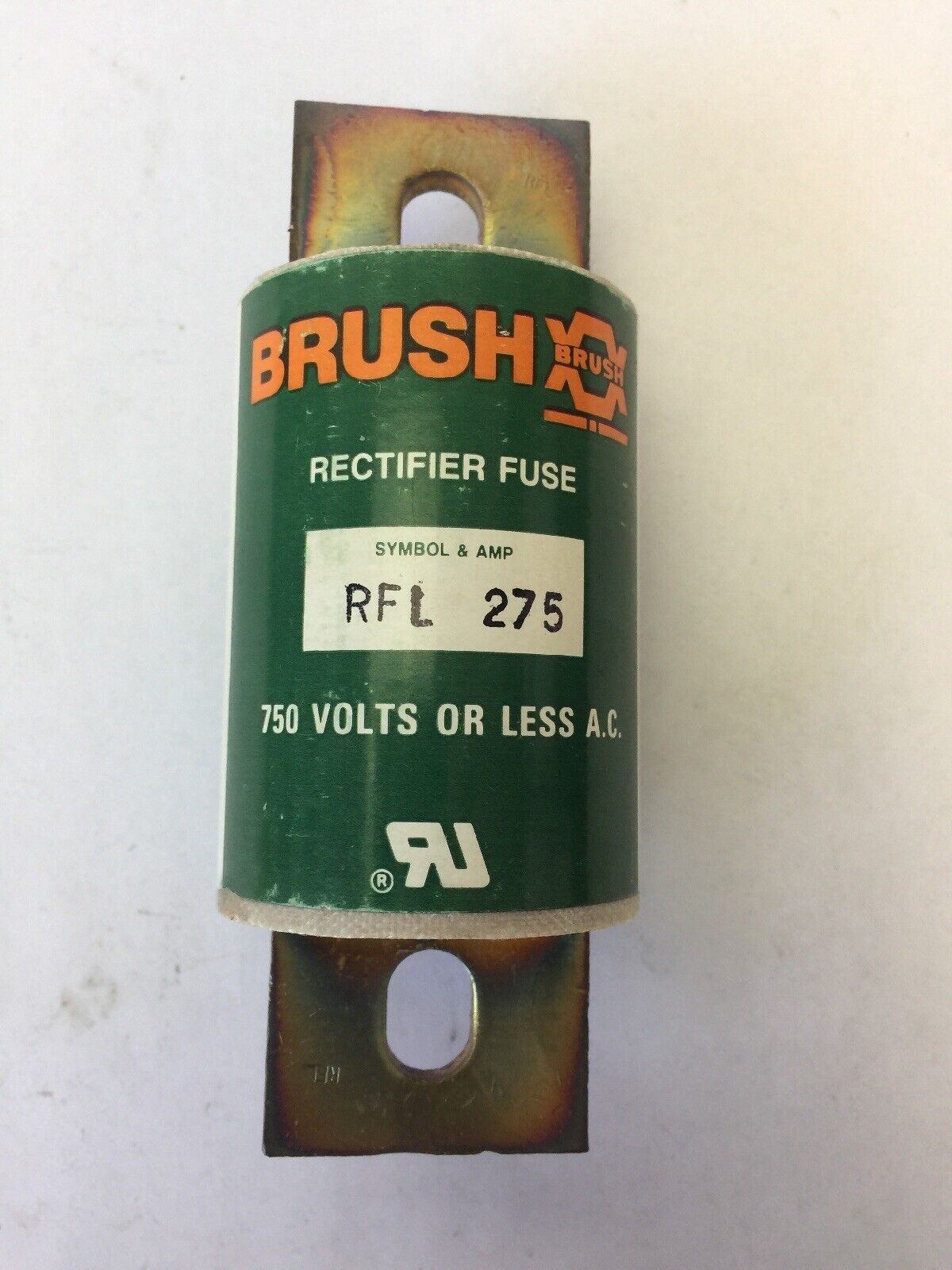 BRUSH RFL 275 RECTIFIER FUSE 275AMP 750VAC