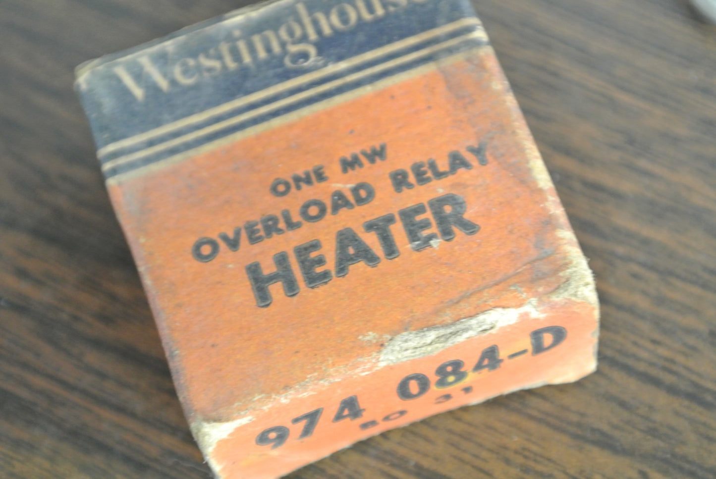 WESTINGHOUSE 974 084-D / BO 31 - OVERLOAD RELAY HEATER - NEW SURPLUS