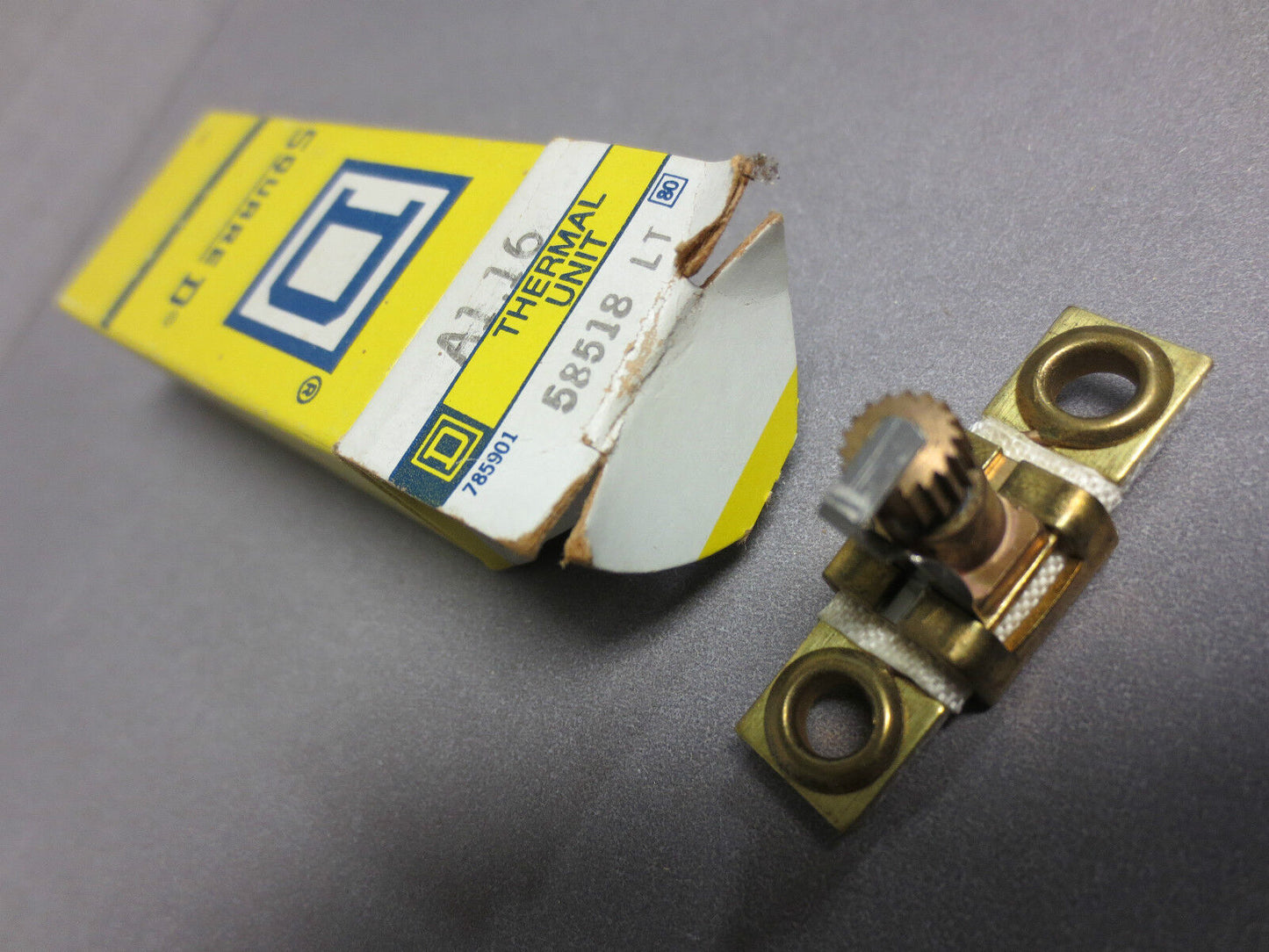 SQUARE D A3.95 - A1.16 - A2.31 OVERLOAD RELAY THERMAL UNITS - LOT of 3
