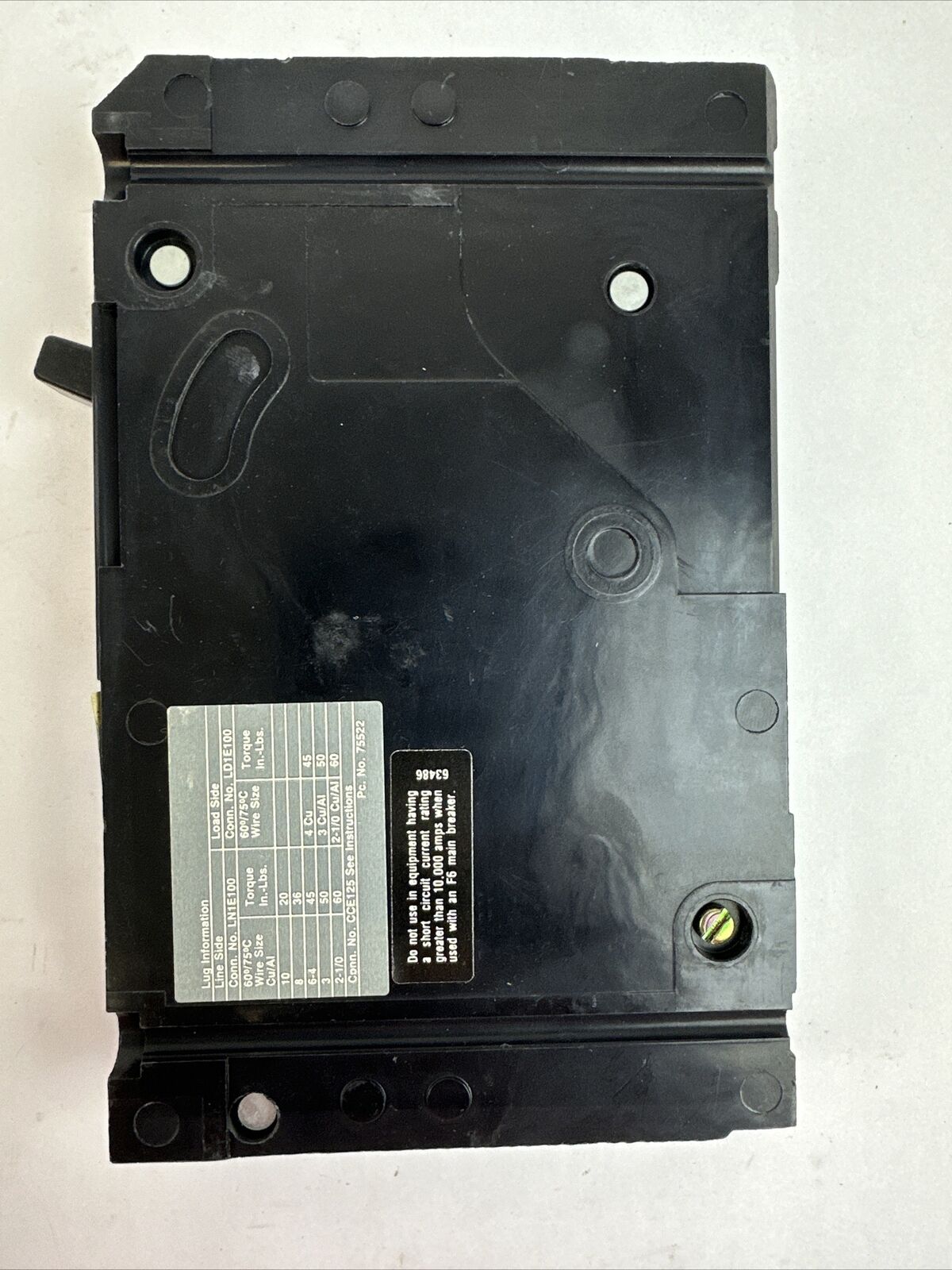 SIEMENS ITE ED21B080 MOLDED CASE CIRCUIT BREAKER 80A 1P 120VAC 125VDC (BOX OF 3)