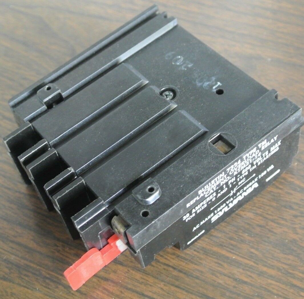 SYLVANIA KTM31-14 OVERLOAD RELAY REPLACEMENT KIT SIZES 0, 1 & 1P - NEW SURPLUS