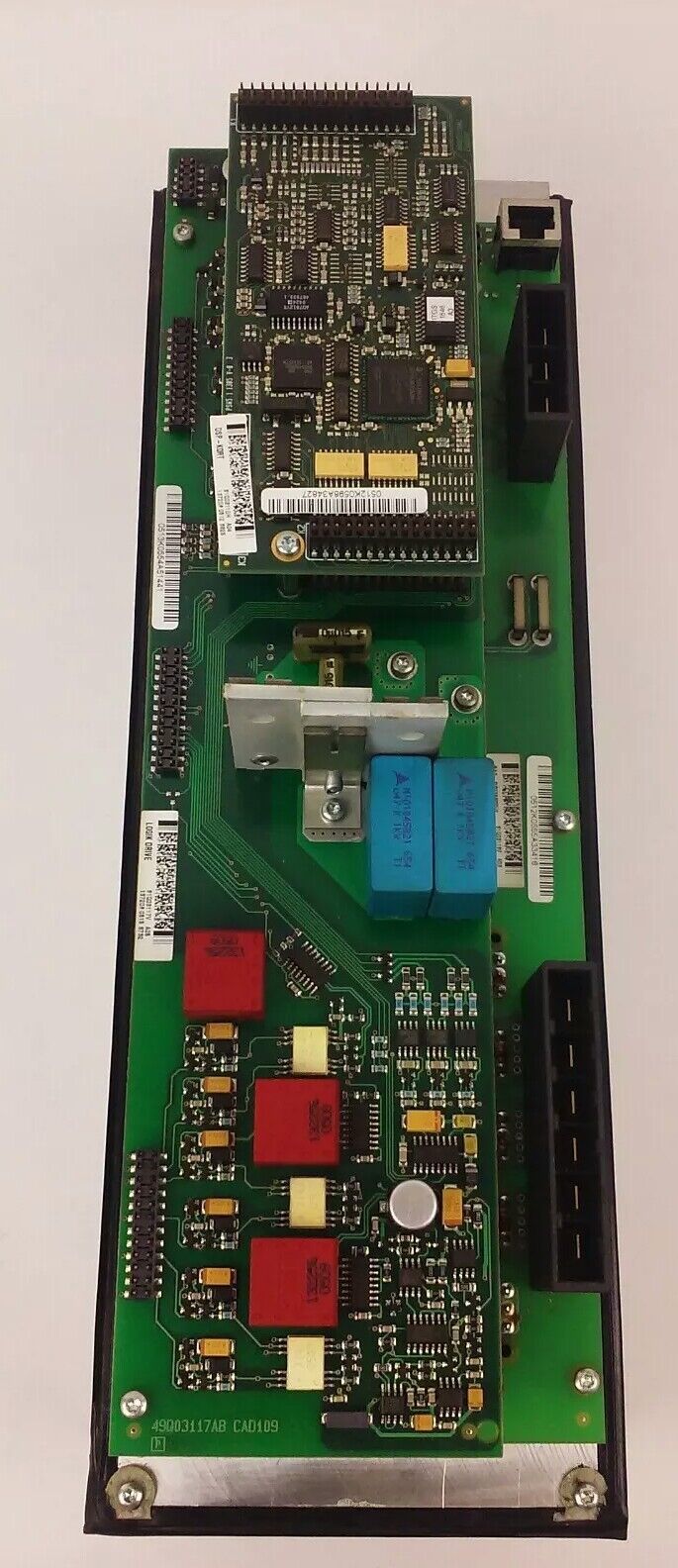 ABB INMOTION 3HAB8101-18/09A SERVO DRIVE DSQC546A, COVER W/ SCREWS ARE BROKE