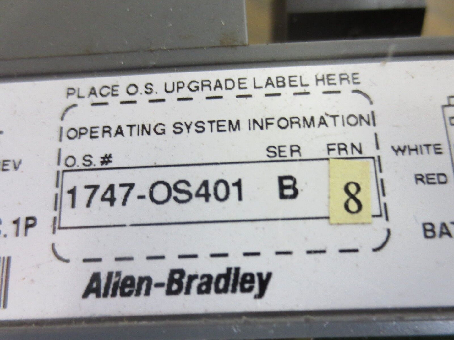 ALLEN-BRADLEY 1747-L542 Ser. B PROCESSOR UNIT MODULE - SLC500