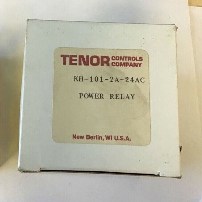 TENOR KH-101-2A-24AC POWER RELAY 24VAC